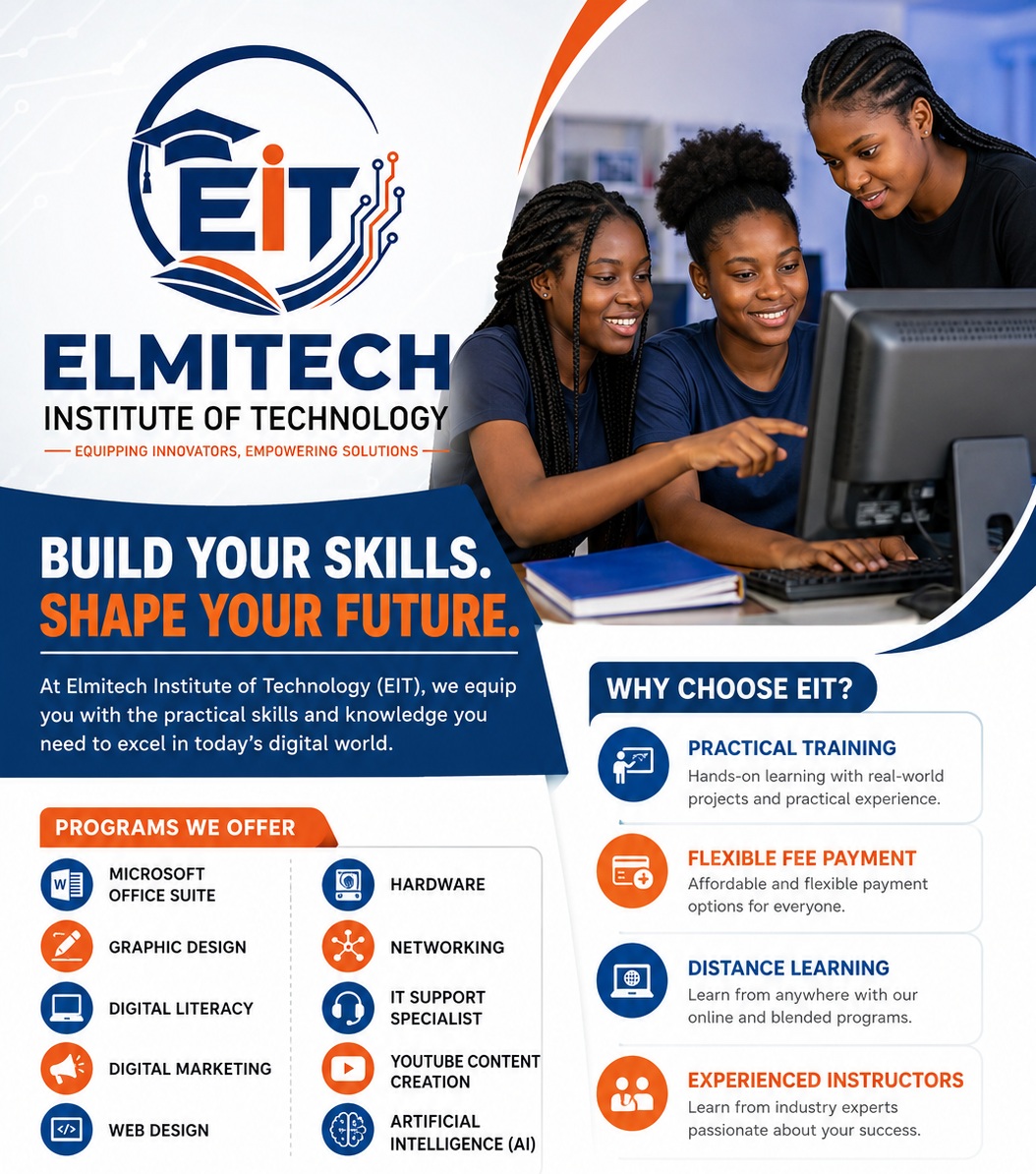 Elmitech Institute of Technology: A Leading Practical IT School in Ghana